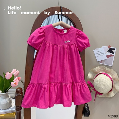 V3980 VÁY SUÔNG DÁNG BABYDOLL CHO BÉ GÁI