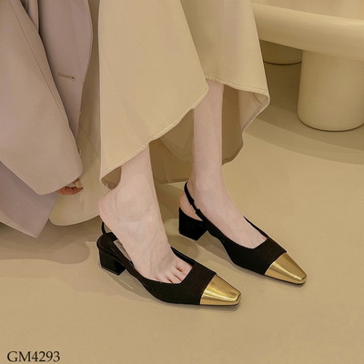 GM4293 GIẦY BÍT MŨI HỞ GÓT CHO NỮ