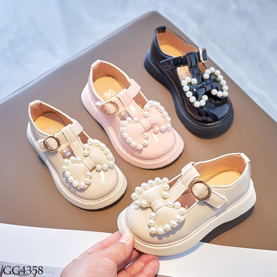 GG4358 GIÀY BÚP BÊ PHỐI NƠ BE GÁI