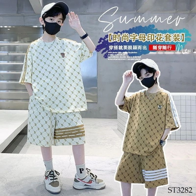ST3282 BỘ THỂ THAO HỌA TIẾT CHỮ B CHO BÉ TRAI