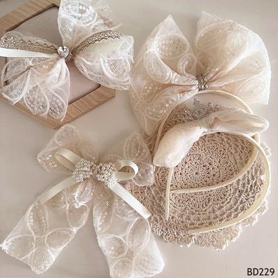 BD229 COMBO 4 BỜM NƠ XINH CHO BÉ