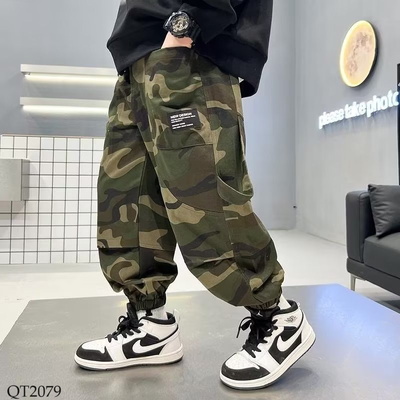 QT2079 QUẦN JOGGER RẰN RI CHO BÉ TRAI