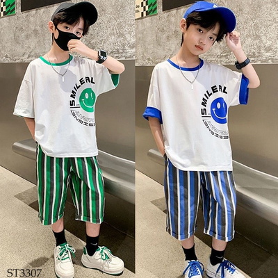 ST3307 BỘ PHÔNG THỂ THAO SMILE CHO BÉ TRAI