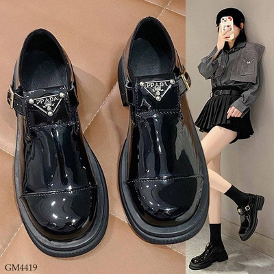 GM4419 GIÀY LƯỜI DA BÓNG CHO NỮ