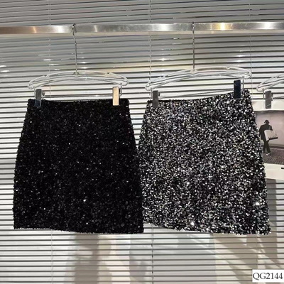 QG2144 QUẦN SHORT, CHÂN VÁY KIM SA CHO BÉ GÁI