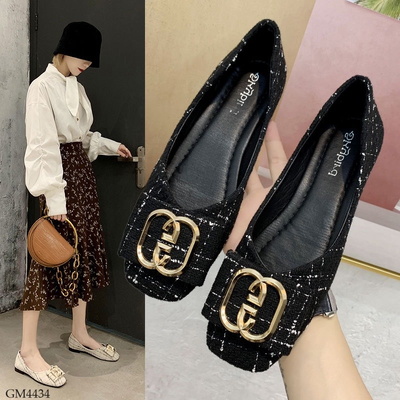 GM4434 GIÀY BÚP BÊ MŨI VUÔNG CHO NỮ
