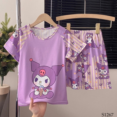 S1267 BỘ NGỦ HỌA TIẾT CUTE CHO BÉ