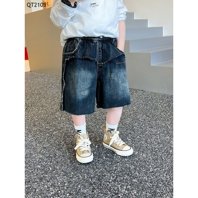 QT2105 QUẦN SHORT JEAN BÉ TRAI