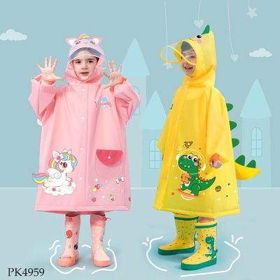 PK4959  ÁO MƯA DỄ THƯƠNG CHO BÉ