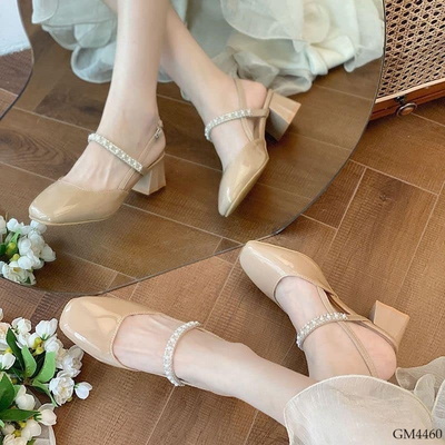 GM4460 GIÀY SANDAL GÓT VUÔNG