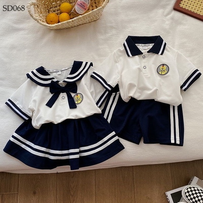 SD068 SET ĐÔI ĐỒNG PHỤC CHO BÉ