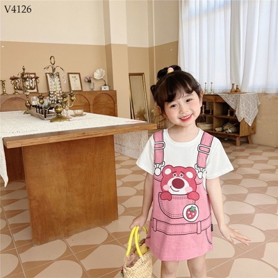 V4126 VÁY DỄ THƯƠNG CHO BÉ