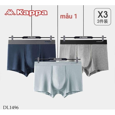 DL1496 SET 3 QUẦN SỊP ĐÙI BOXER KAPPA NAM