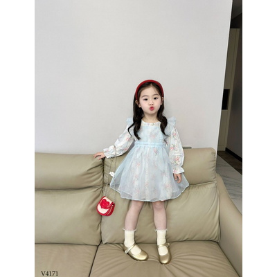 V4171 VÁY HOA DỄ THƯƠNG CHO BÉ