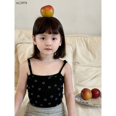 AG3978 ÁO 2 DÂY CHO BÉ GÁI