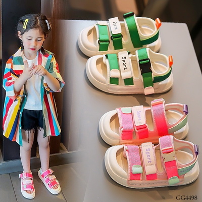 GG4498 DÉP SANDAL BẢO VỆ MŨI CHÂN CHO BÉ GÁI