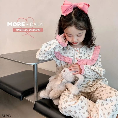 S1293 BỘ NGỦ PIJAMA CHO BÉ