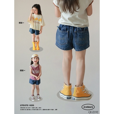 QG2192 QUẦN SHORT DENIM CHO BÉ GÁI