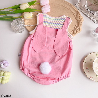 YG363 -YẾM HỒNG THỎ XINH CHO BÉ