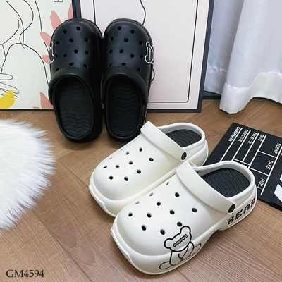 GM4594 DÉP SỤC CROCS ĐẾ CAO