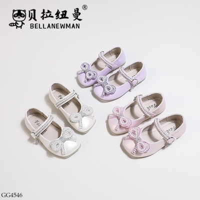 GG4546 GIÀY BÚP BÊ PHỐI NƠ CHO BÉ GÁI