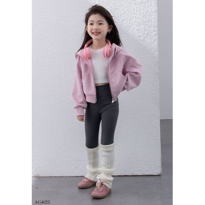 AG4022 ÁO KHOÁC NỈ CHO BÉ GÁI