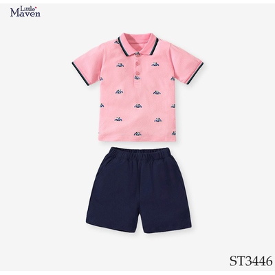 ST3446 BST BỘ MẶC NHÀ CHO BÉ HÃNG LITTLE MAVEN