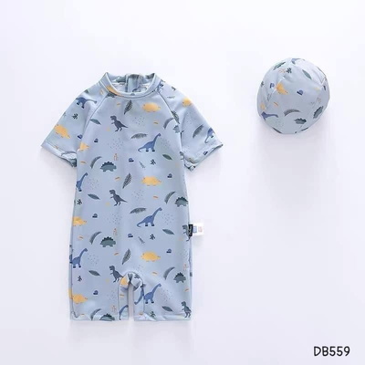 DB559 BỘ BƠI HỌA TIẾT KHỦNG LONG BÉ TRAI