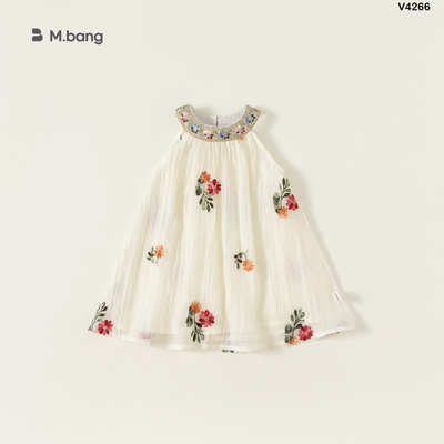 V4266 VÁY XINH SÁT NÁCH BÉ GÁI HÃNG BABYCITY 