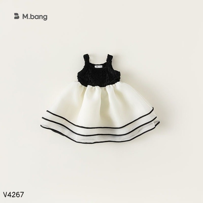 V4267 VÁY XÒE NƠ LƯNG CHO BÉ HÃNG BABYCITY