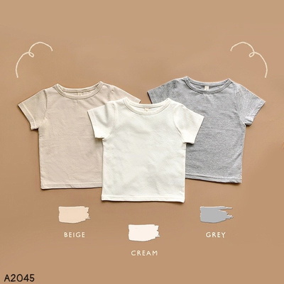 A2045 ÁO THUN CỘC TAY CHO BÉ