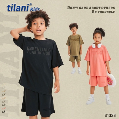 S1328 BỘ THUN CỘC TAY ESSEN.TIALS CHO BÉ