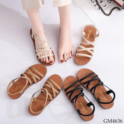 GM4636 SANDAL QUAI DA NỮ