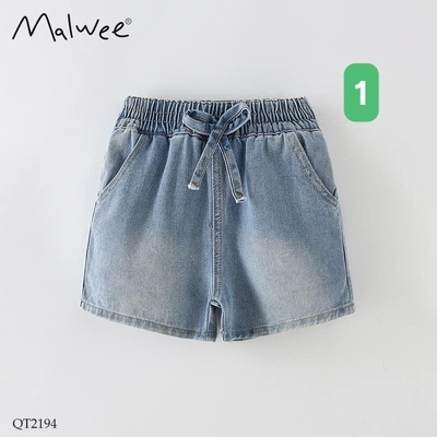 QT2194 QUẦN SHORT JEAN CHO BÉ HÃNG MALWEE
