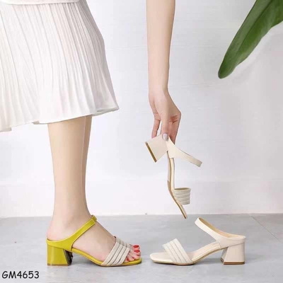 GM4653 GUỐC CAO GÓT QUAI LƯỚI