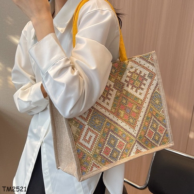 TM2521-TÚI TOTE HỌA TIẾT