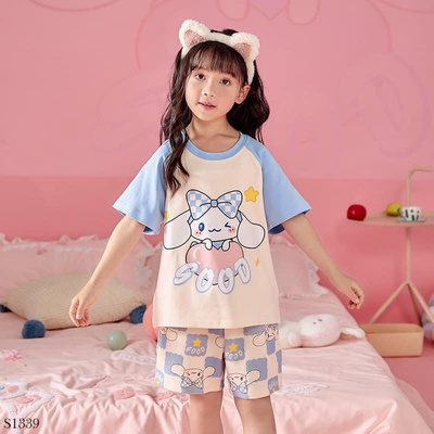 S1339 BỘ NGỦ COTTON CHO BÉ