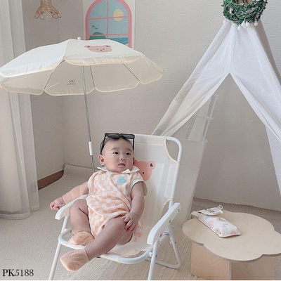 PK5188 GHẾ ĐI BIỂN KÈM Ô CHO BÉ