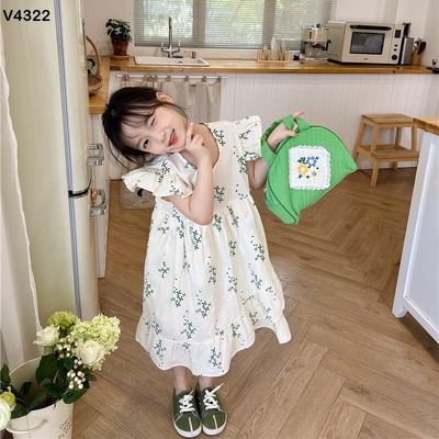 V4322 VÁY PHONG CÁCH HÀN QUỐC BG