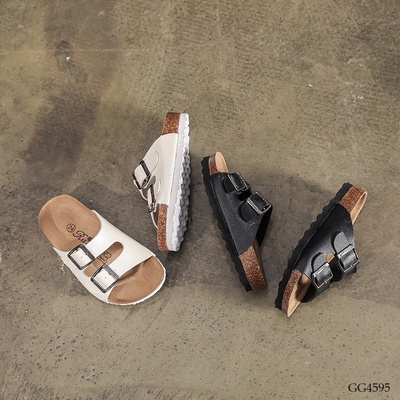 GG4595 SANDAL QUAI DA ĐẾ KẾP