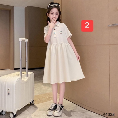 V4328 BST VÁY BÉ GÁI SIZE ĐẠI