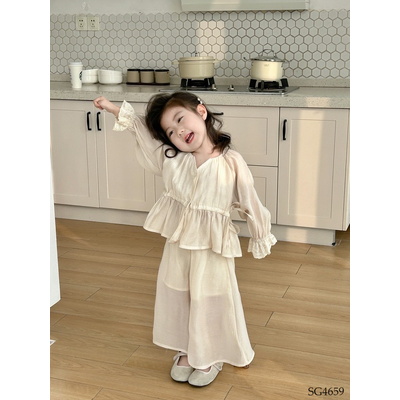 SG4659 SET TIỂU THƯ DÀI TAY CHO BÉ