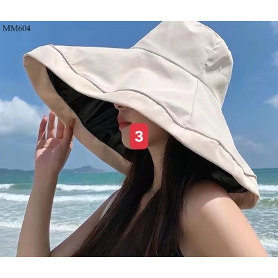 MM604 MŨ CHỐNG NẮNG VÀNH RỘNG
