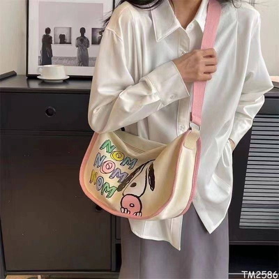 TM2586 TÚI  VẢI SNOOPY 2  MẪU MỚI NHẤT