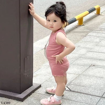 V4389 VÁY BODY BÉ GÁI