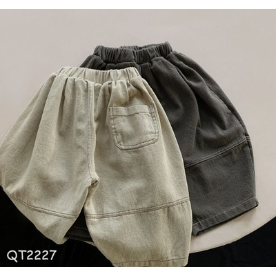 QT2227 QUẦN BAGGY ỐNG RỘNG HÀN QUỐC