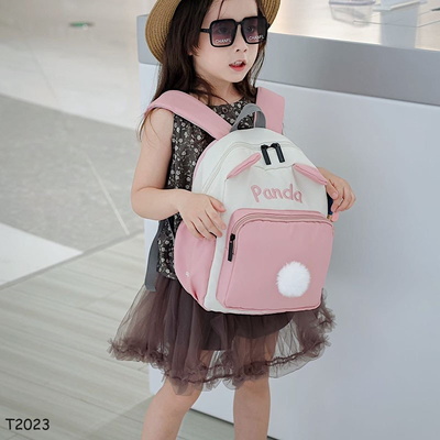T2023  BALO PANDA TAI GẤU CHO BÉ ĐI HỌC