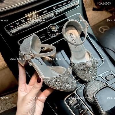 GG4649 GIÀY CAO GÓT BÚP BÊ BÉ GÁI HÃNG MGBABY