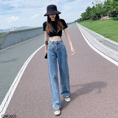 QM1601  QUẦN JEAN HACK DÁNG