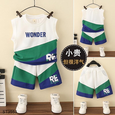 ST3553  SET ĐỒ BA LỖ BÉ TRAI